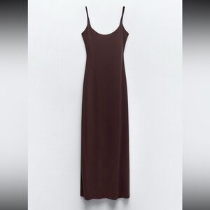 Zara Stretch Polyamide Bodycon Dress